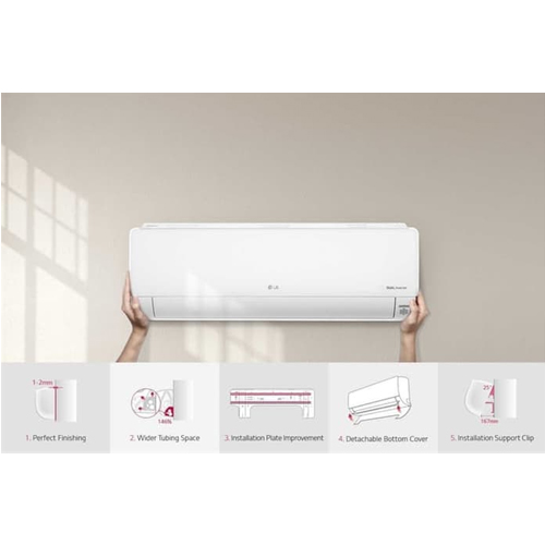 LG AC Dual Cool Inverter Wall Mounted Split 1,5 PK - S13EV4